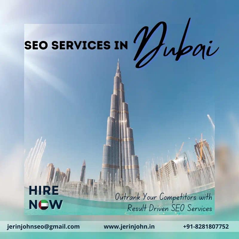 jerin john provide the best seo services in dubai, uae